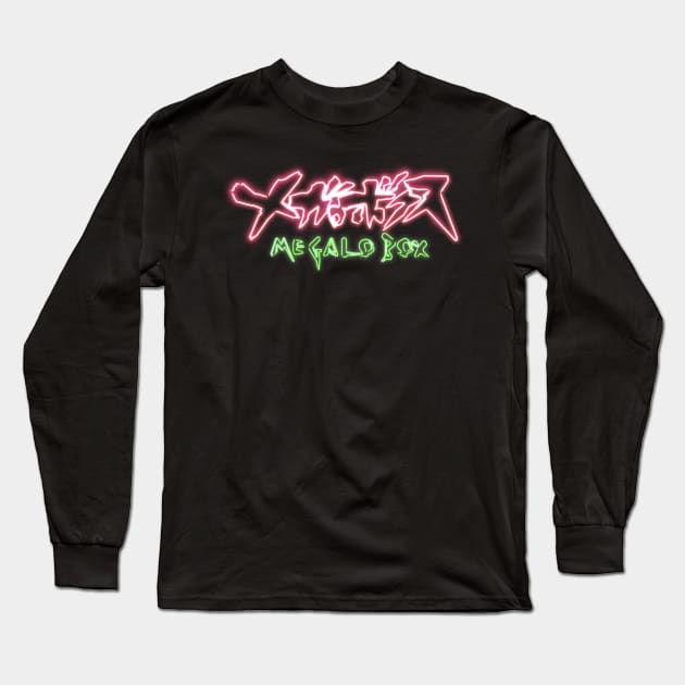 Megalo Box Long Sleeve T-Shirt by The Metafox Crew Shop